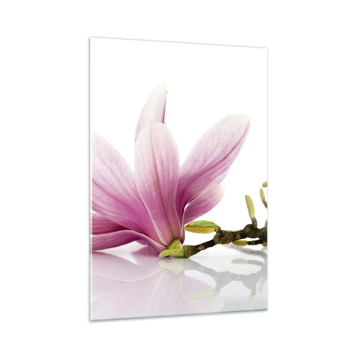 Quadro em vidro - Suave como um sopro de primavera - 50x70 cm