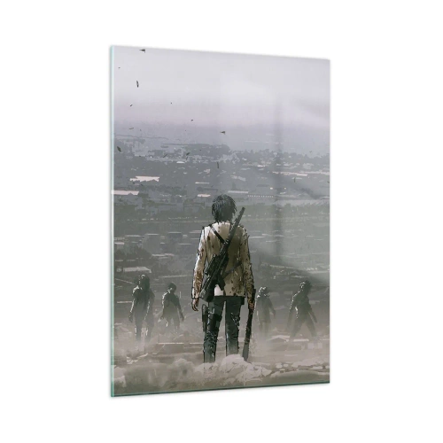 Quadro em vidro - O último justo? - 50x70 cm