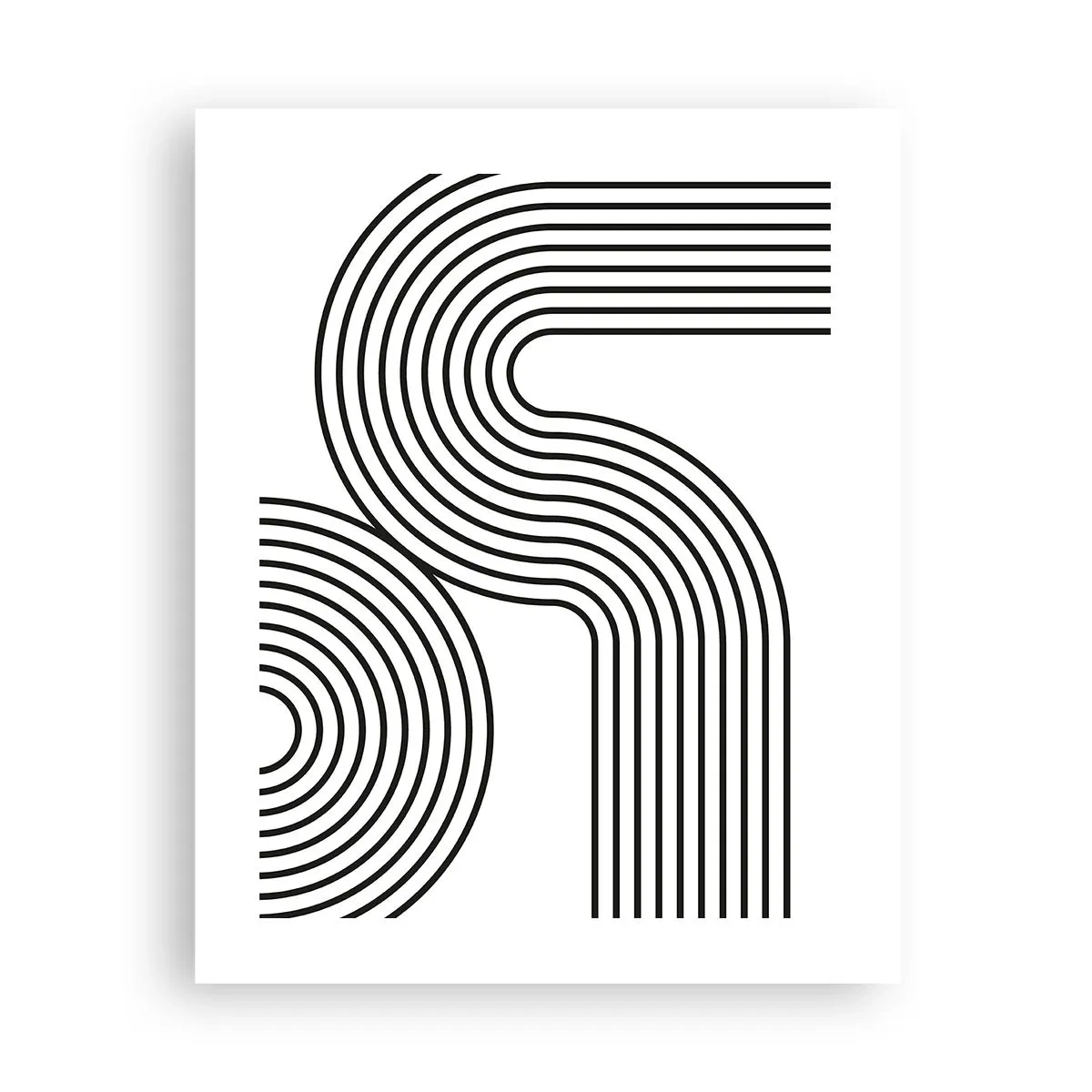 Pôster - Na curva - 40x50 cm