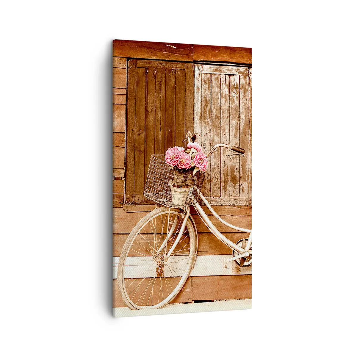 Quadro em tela - Volto logo - 45x80 cm