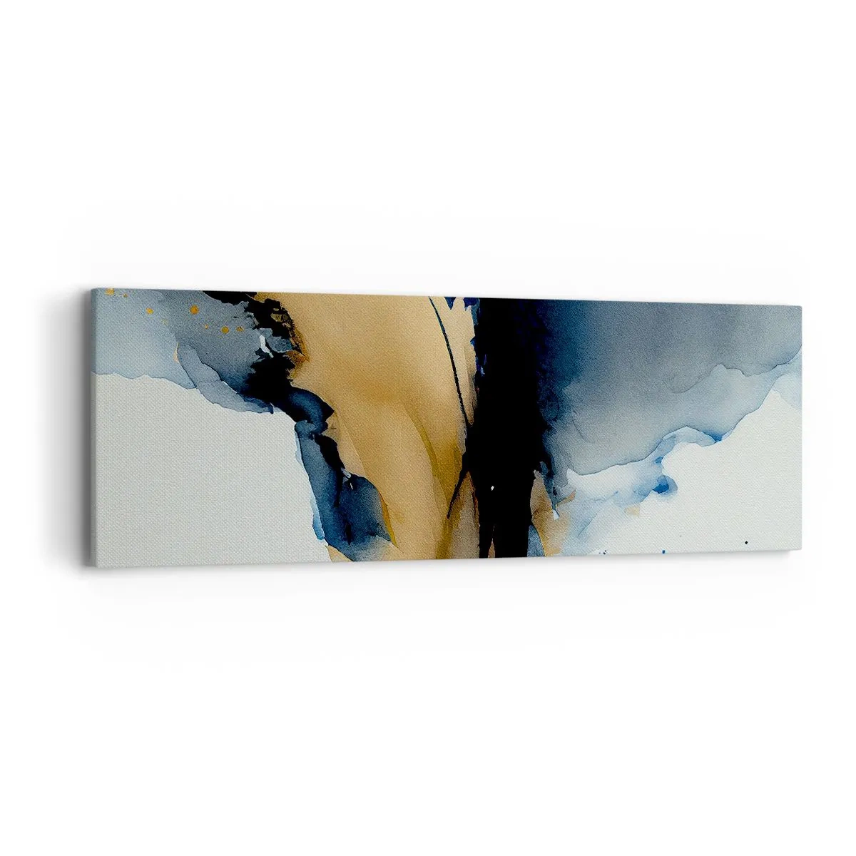 Quadro em tela - Atrás da cortina - 90x30 cm