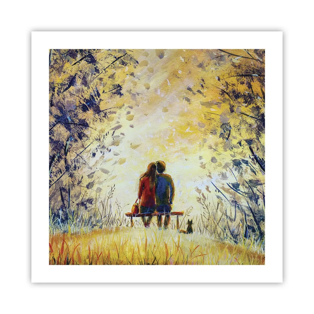 Pôster - Um momento mágico - 50x50 cm