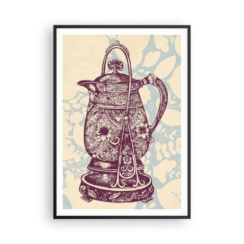 Pôster com moldura preta - A beleza da vida cotidiana - 70x100 cm