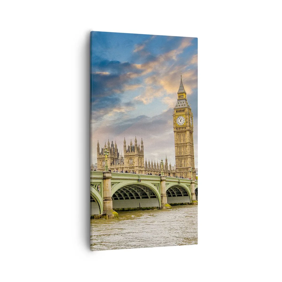 Quadro em tela - O tempo parou no Império - 55x100 cm