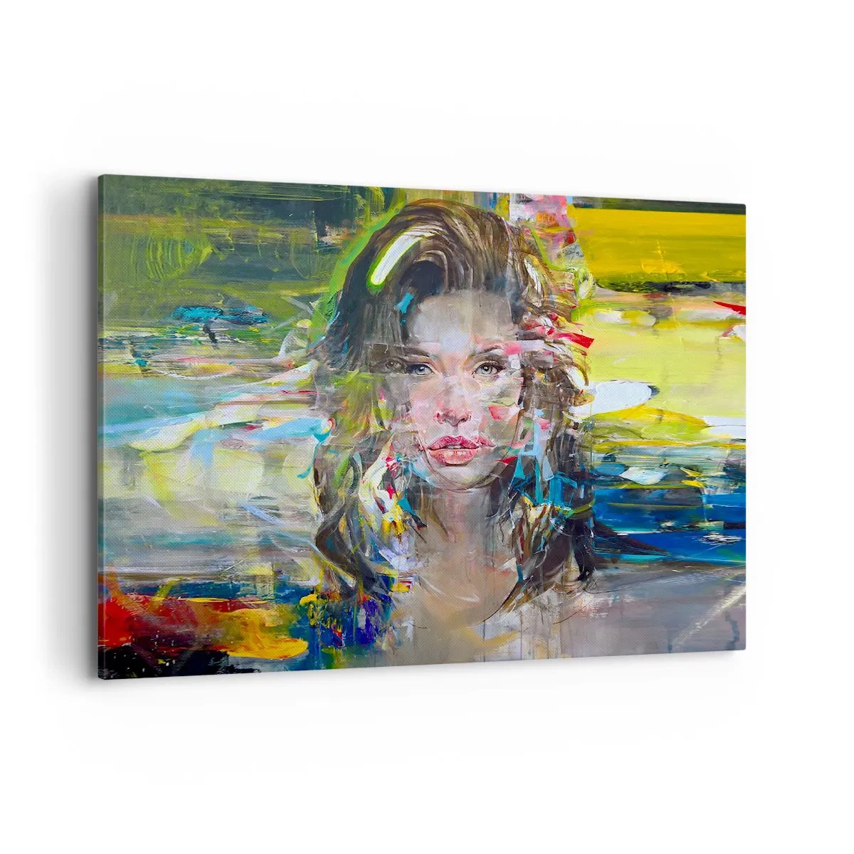 Quadro em tela - Atrás da cortina de ar - 100x70 cm