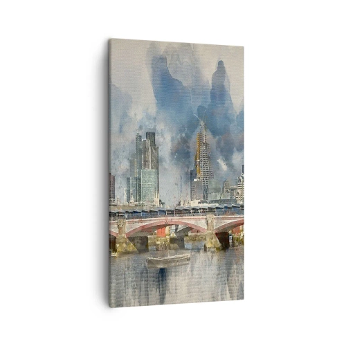 Quadro em tela - Londres em toda a sua glória - 45x80 cm