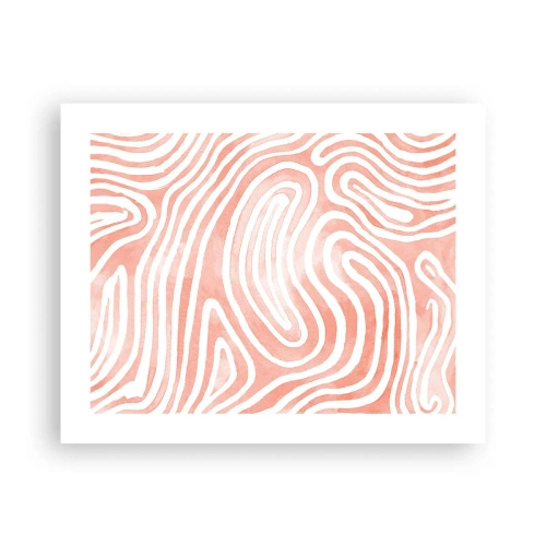 Pôster - No labirinto de corais - 50x40 cm