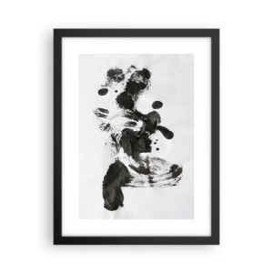 Pôster com moldura preta - Existe um método para a loucura? - 30x40 cm