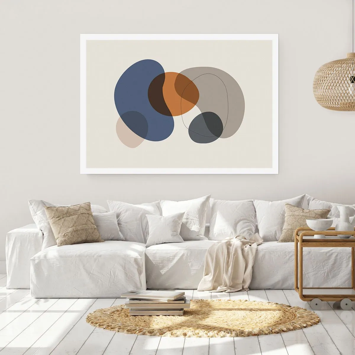 Pôster - Gotas de cor - 91x61 cm