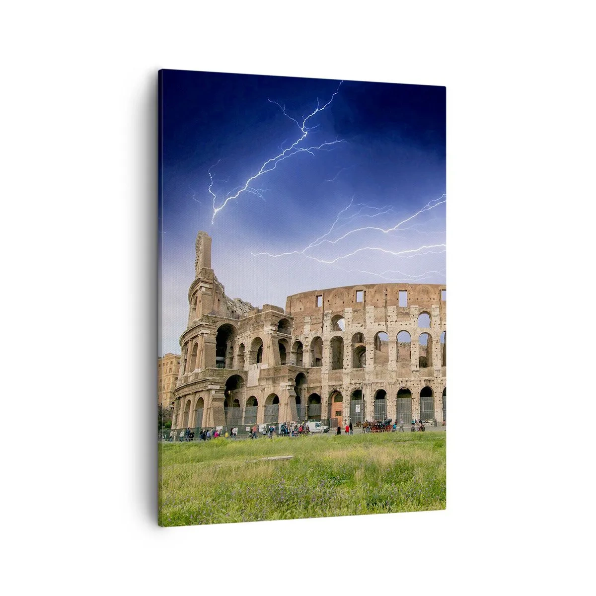 Quadro em tela - Arena de combate - 50x70 cm