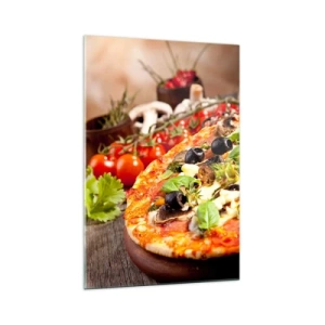 Quadro em vidro - Ingredientes telúricos - 70x100 cm