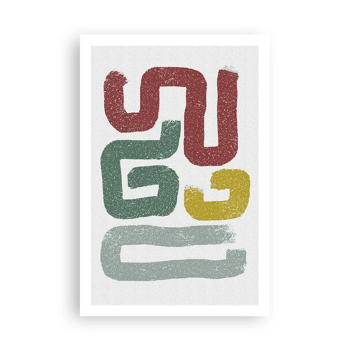 Pôster - Em uma língua desconhecida - 61x91 cm