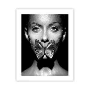 Pôster - O beijo da borboleta - 40x50 cm