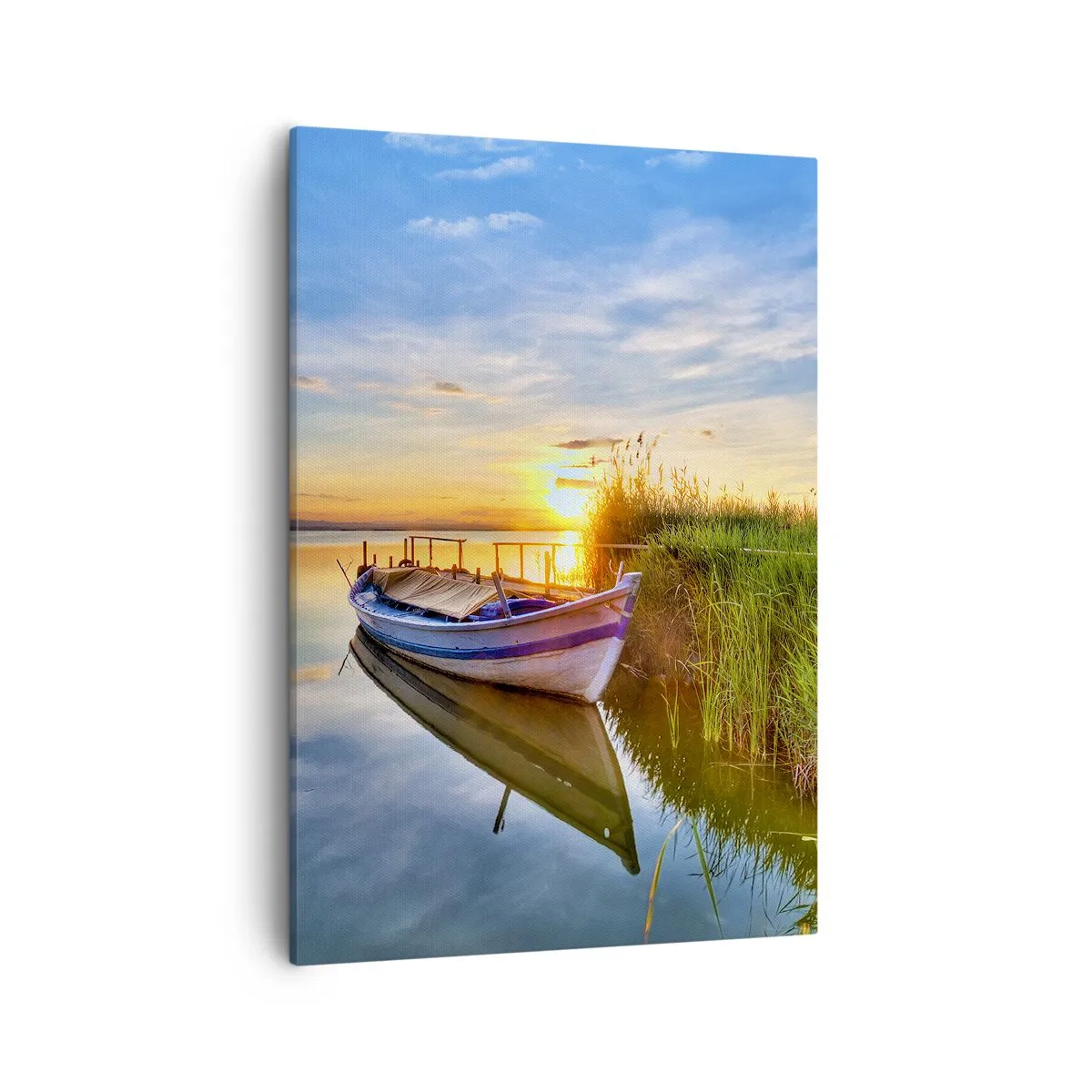 Quadro em tela - Enseada de sonhos realizados - 50x70 cm