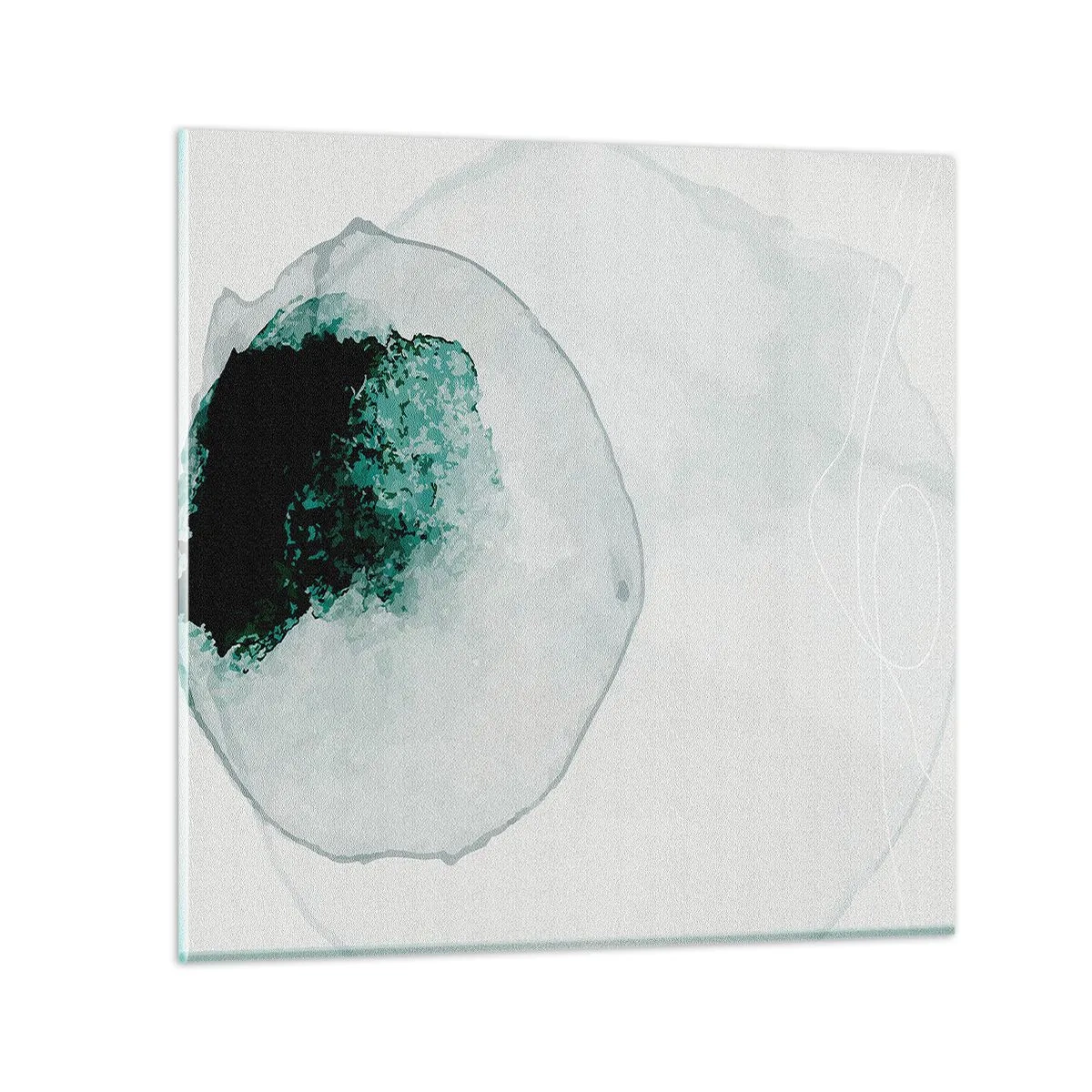 Quadro em vidro - Numa gota d'água - 40x40 cm