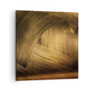 Quadro em tela - No labirinto dourado - 60x60 cm