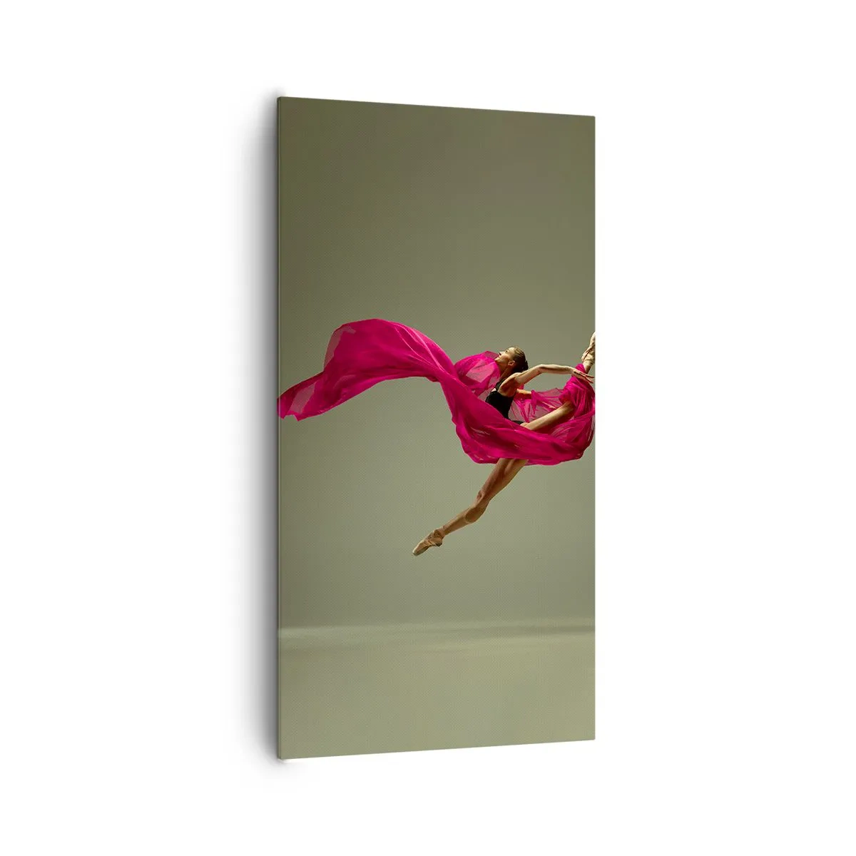 Quadro em tela - Chama dançante - 65x120 cm