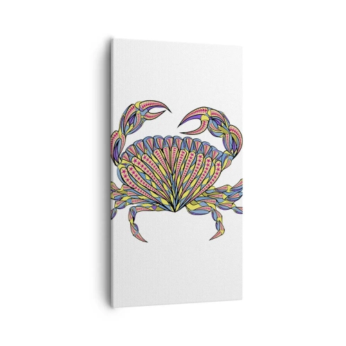 Quadro em tela - Joias do mar - 55x100 cm