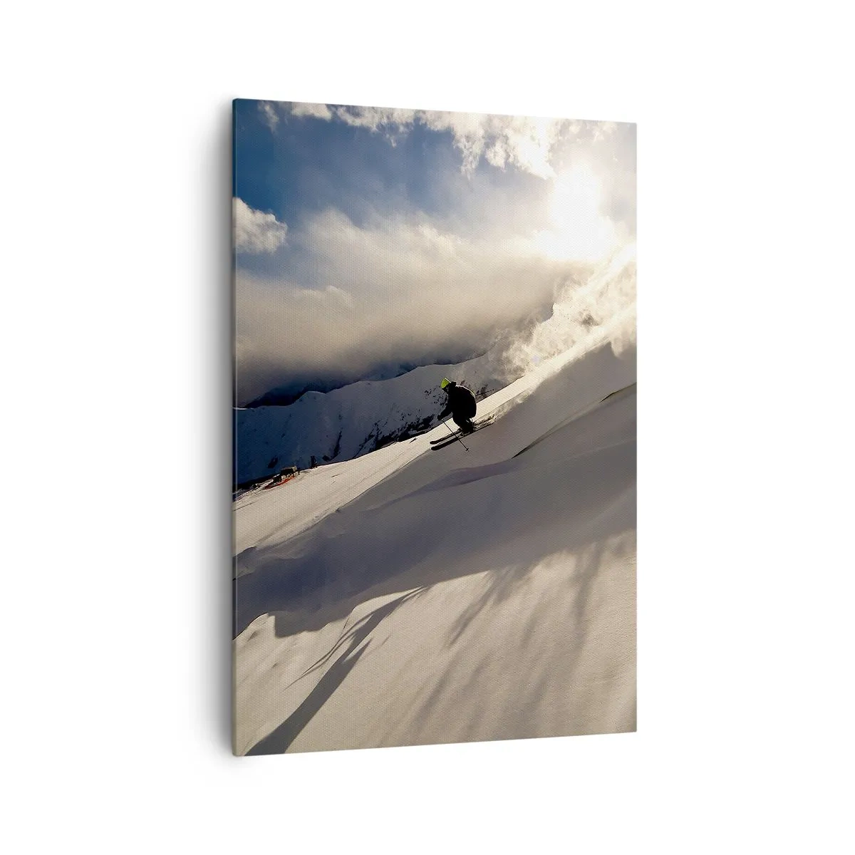 Quadro em tela - O desafio das montanhas - 70x100 cm