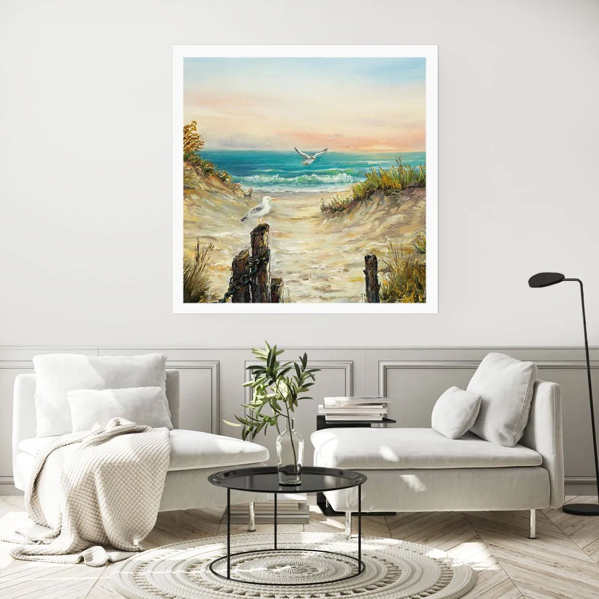 Pôster - Refúgio sem vento - 60x60 cm