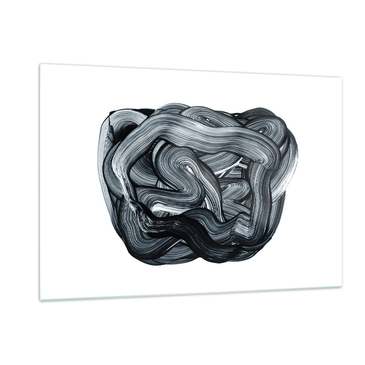 Quadro em vidro - Não é assim tão simples - 120x80 cm