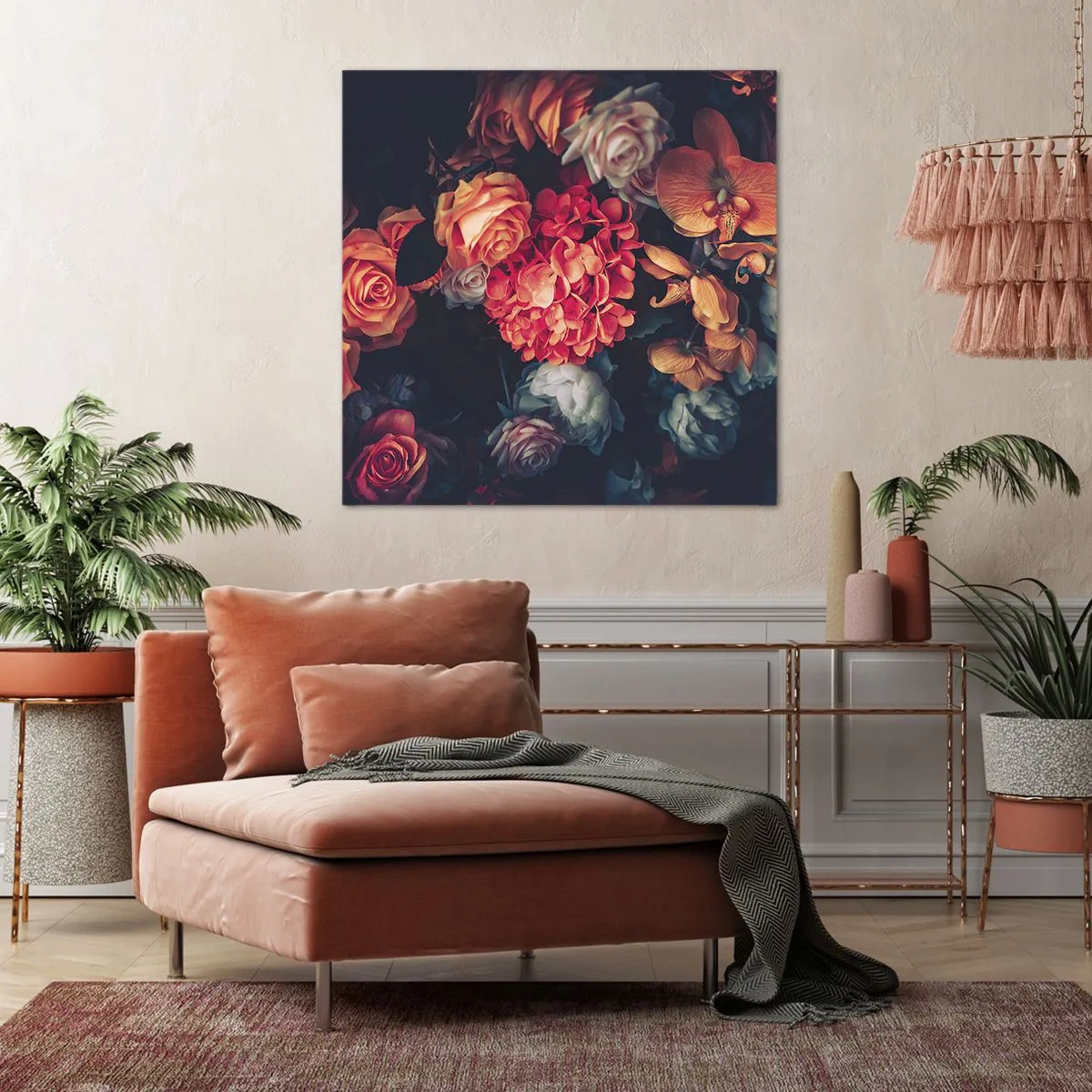 Quadro em tela - Como nos mestres holandeses - 30x30 cm