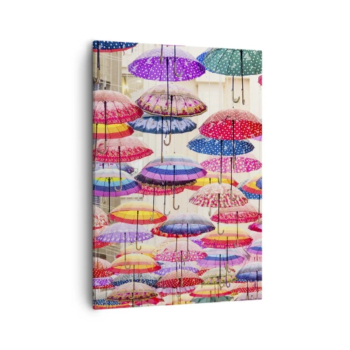 Quadro em tela - Prado urbano - 50x70 cm