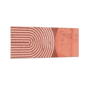 Quadro em vidro - Relacionamento próximo - 100x40 cm