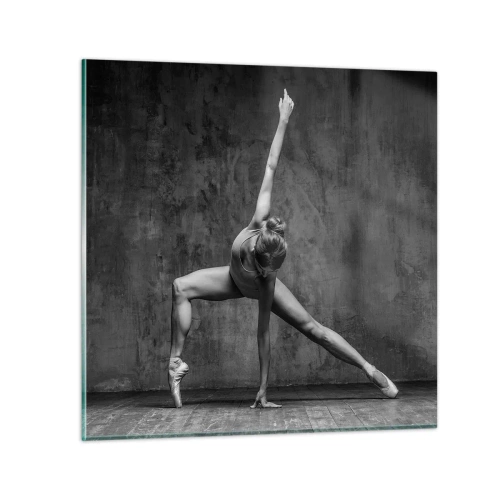 Quadro em vidro - O equilíbrio ideal - 30x30 cm