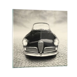 Quadro em vidro - E como não me amar? - 50x50 cm