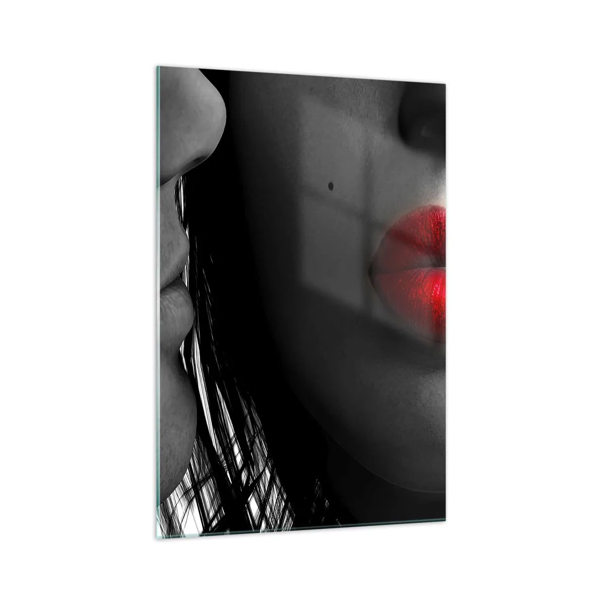 Quadro em vidro - Cara a cara  - 70x100 cm