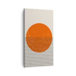 Quadro em tela - Sempre sol - 55x100 cm