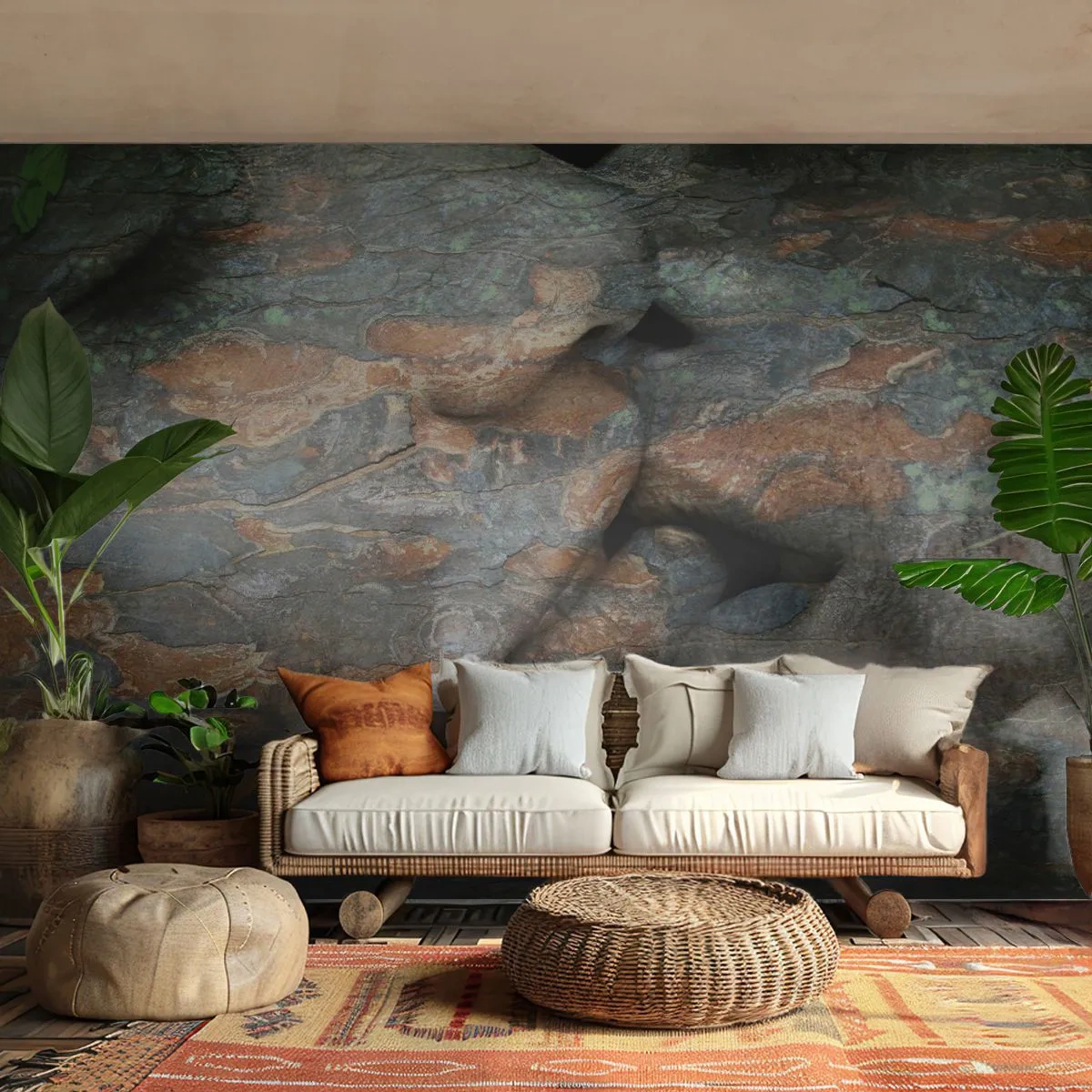 Papel de Parede Premium Sand - Juntos para sempre - Pessoas, Abstração, Gráficos - 250x175 cm