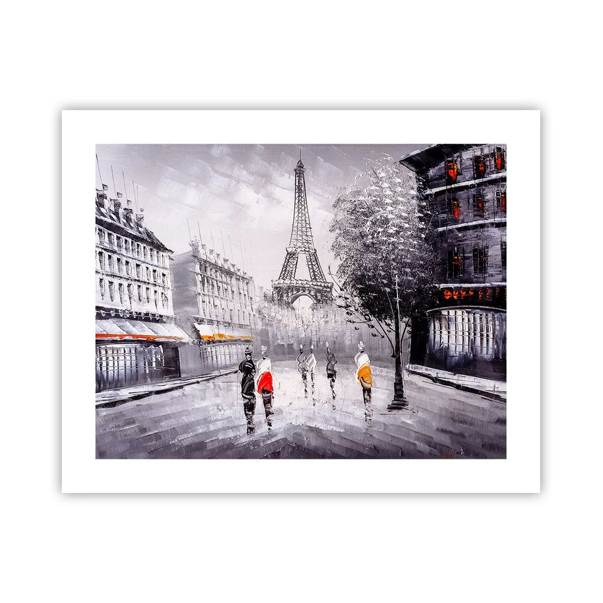 Pôster - Passeio em Paris - 50x40 cm