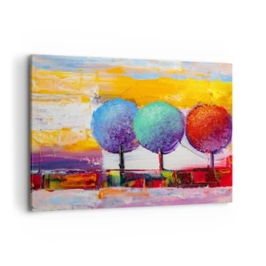 Quadro em tela - Pódio da natureza - 100x70 cm