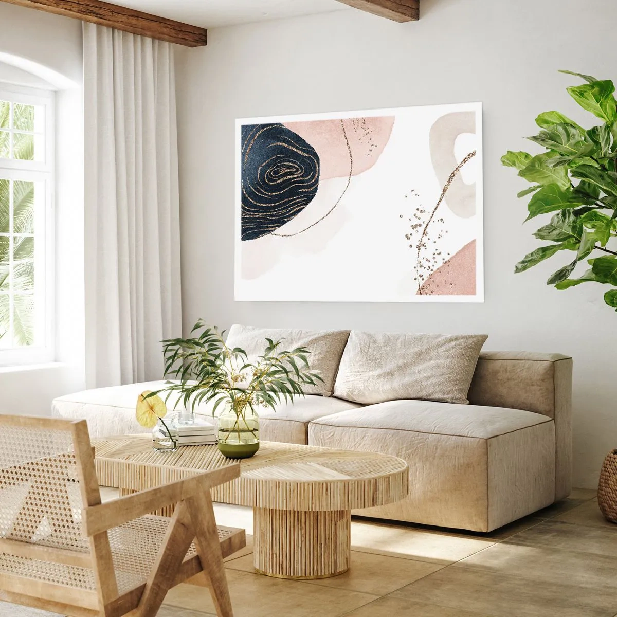 Pôster - Tudo flui - 91x61 cm