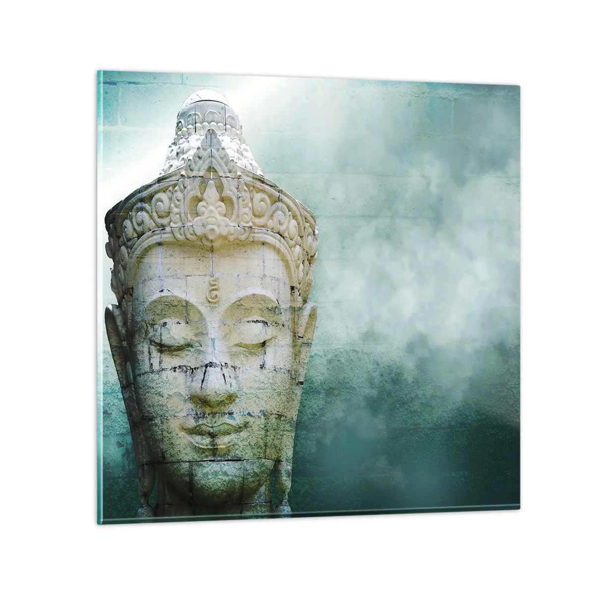 Quadro em vidro - Em busca da luz - 50x50 cm