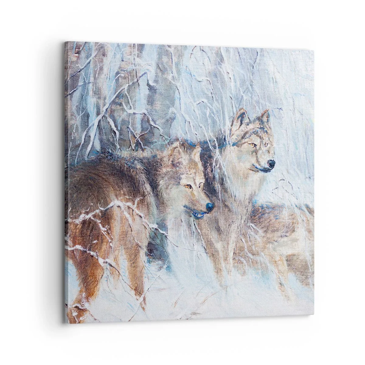 Quadro em tela - Atenção! Está a vir... - 60x60 cm