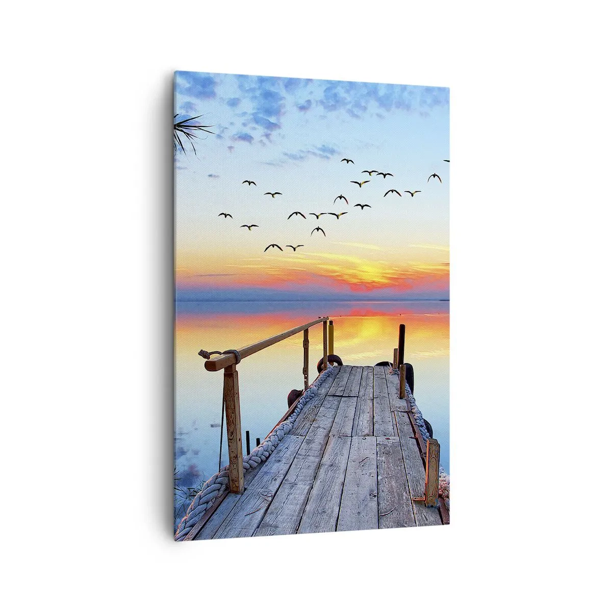 Quadro em tela - É hora de voltar... - 80x120 cm