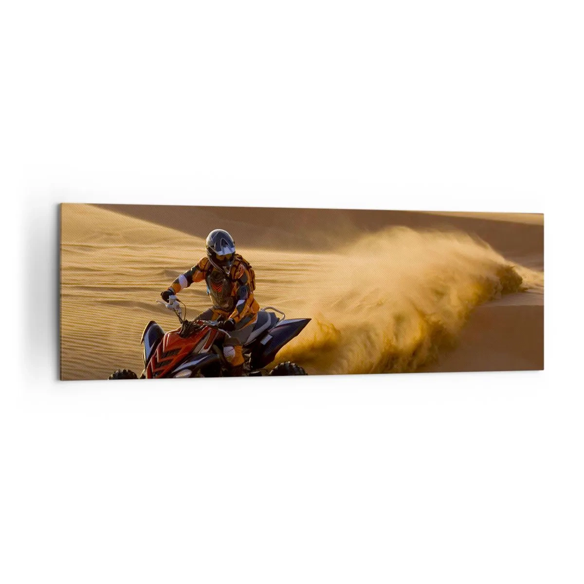 Quadro em tela - Nas ondas de areia - 160x50 cm