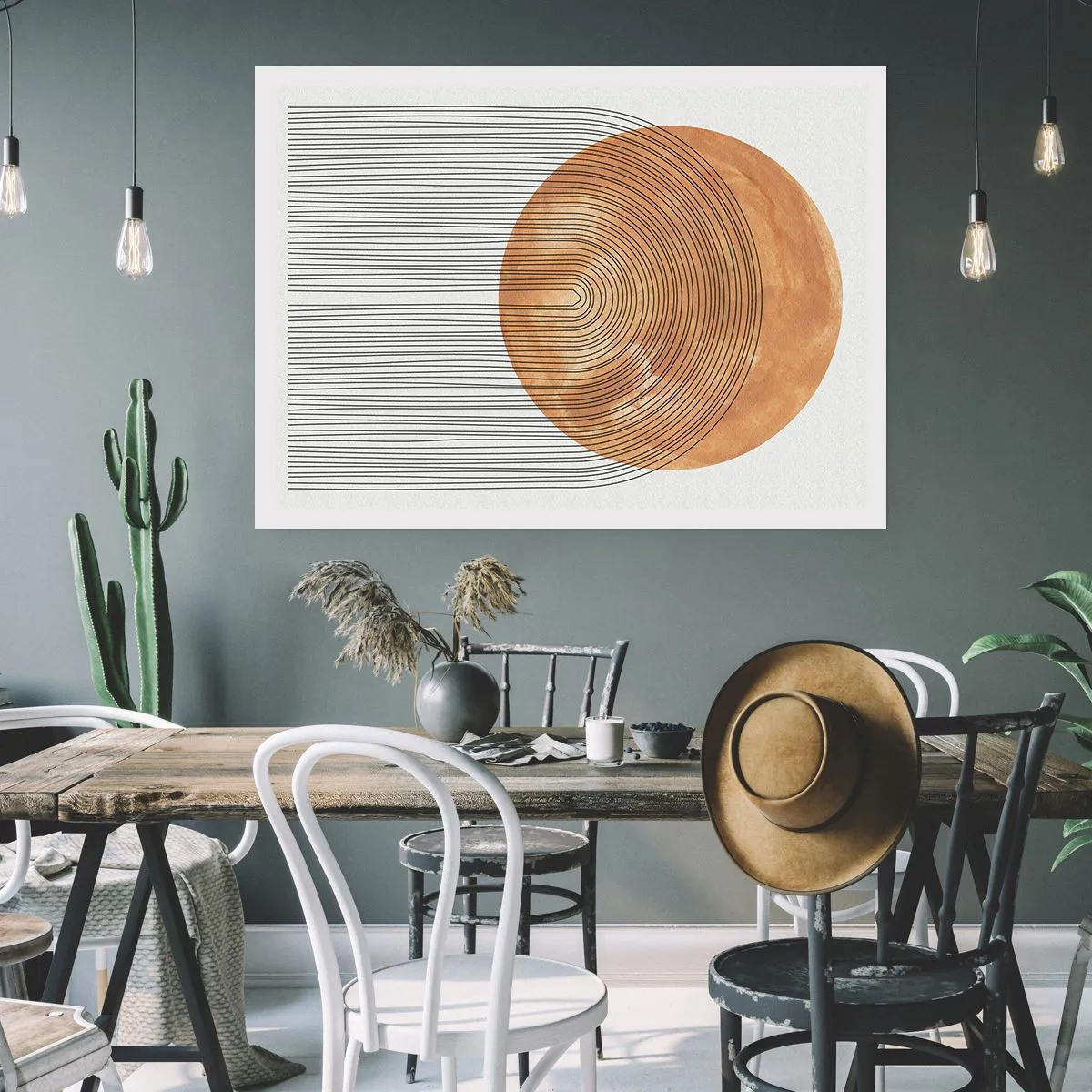 Pôster - Composição solar - 100x70 cm