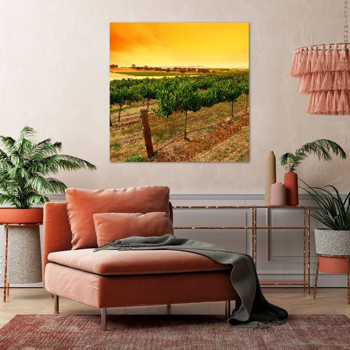 Quadro em tela - Sede de sol - 30x30 cm