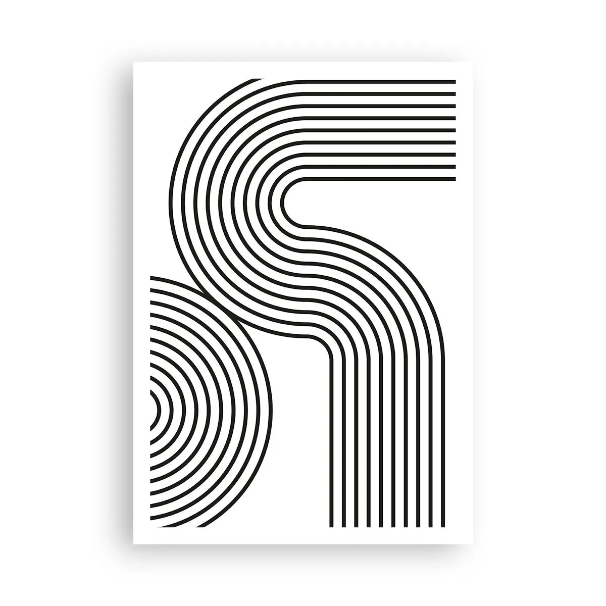 Pôster - Na curva - 70x100 cm