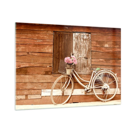 Quadro em vidro - Volto logo - 100x70 cm