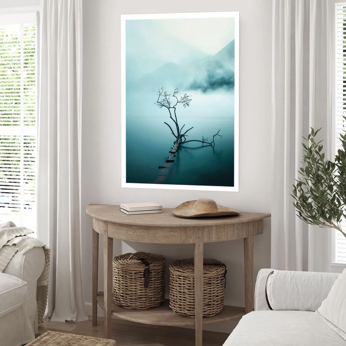 Pôster - Da água e da neblina - 61x91 cm