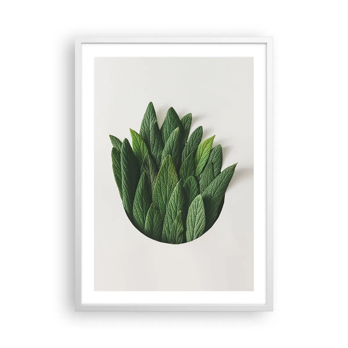 Pôster em moldura branca - Curiosidade indomável - 50x70 cm