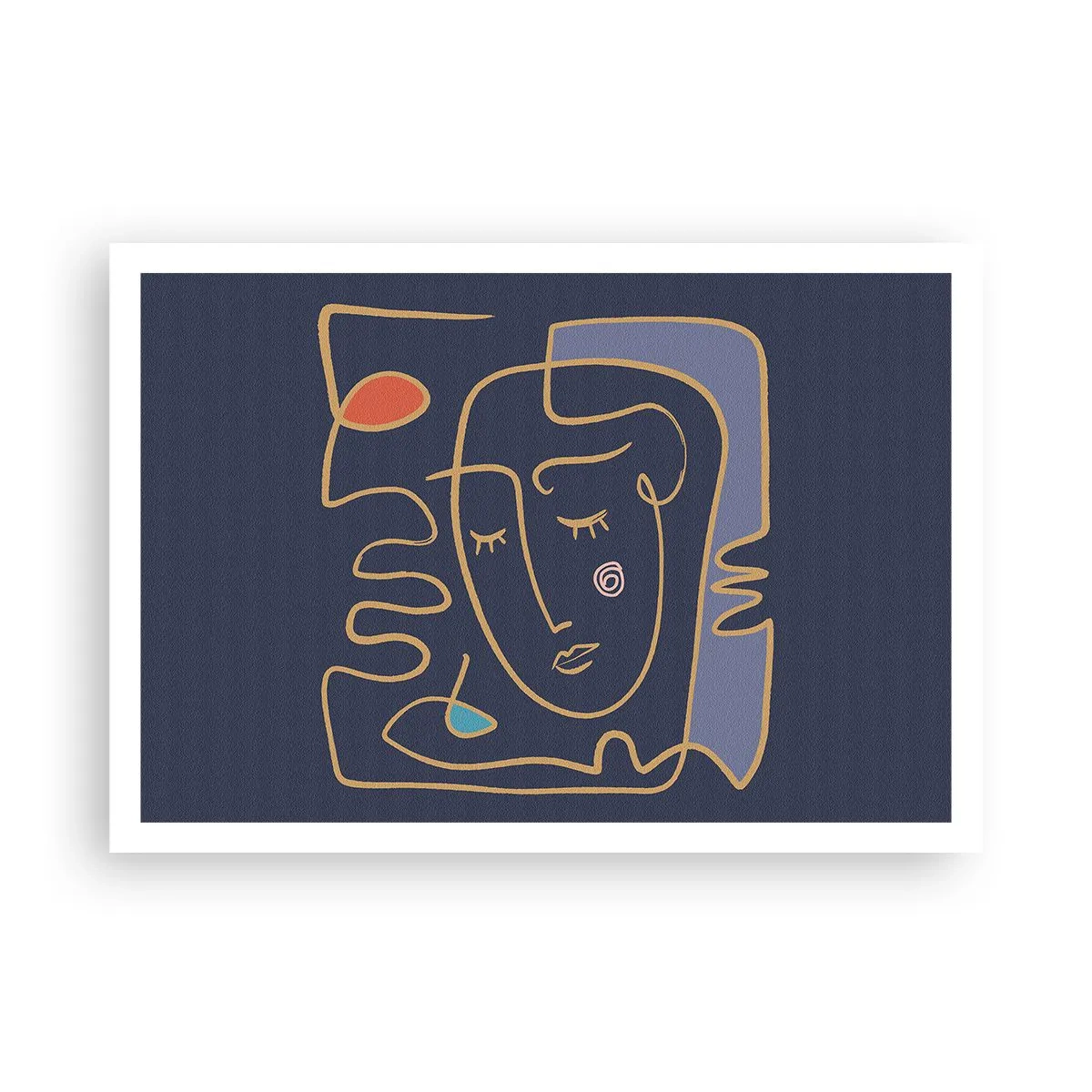 Pôster - Nos pensamentos - 100x70 cm