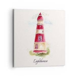 Quadro em tela - Sempre há clima - 70x70 cm