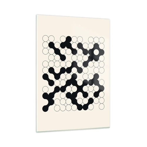 Quadro em vidro - Jogo chinês – variação - 50x70 cm