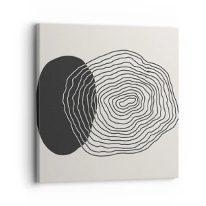 Quadro em tela - Duração e vibração - 30x30 cm